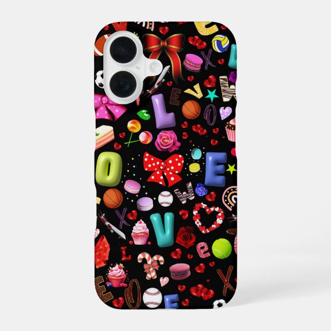 Funda Para iPhone 16 Amor (Reverso )