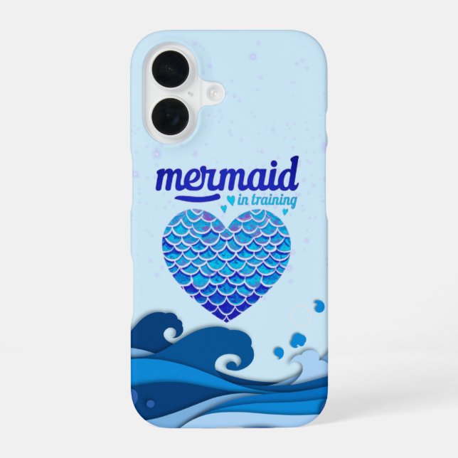 Funda Para iPhone 16 Amor oceánico (Reverso )