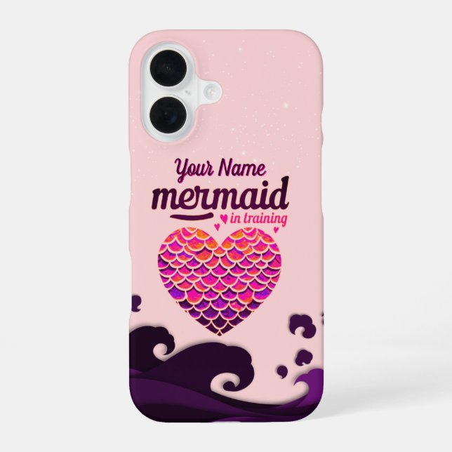 Funda Para iPhone 16 Amor oceánico (Reverso )