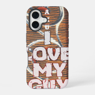 Funda Para iPhone 16 Amor Romántico – Diseño de Texto Me Encanta Mi Chi