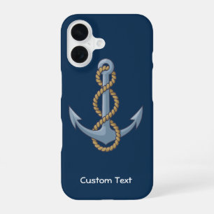 Funda Para iPhone 16 Ancla con Rope