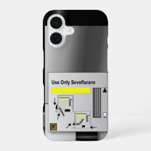 Funda Para iPhone 16 Anestesia con vaporizador de sevoflurano