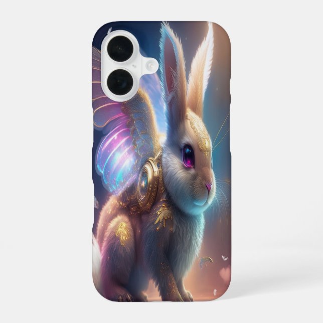 Funda Para iPhone 16 Angel Bunny (Reverso )