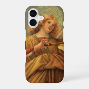 Funda Para iPhone 16 Ángel de la Renaissance tocando el violín Melozzo 