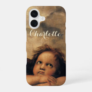 Funda Para iPhone 16 Ángeles de la Madonna Sixtina por Raphael Sanzio