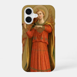 Funda Para iPhone 16 Ángeles músicos de Navidad, renacimiento vintage