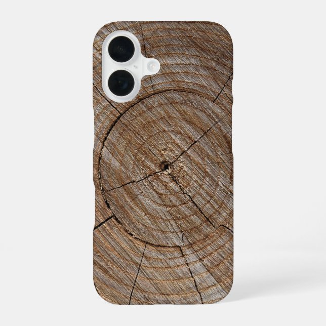 Funda Para iPhone 16 Anillos de árbol (Reverso )
