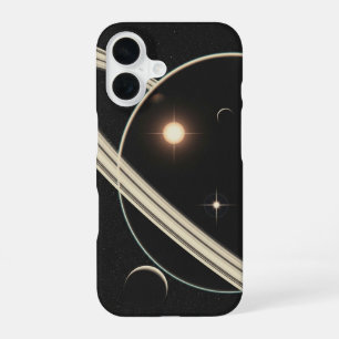 Funda Para iPhone 16 Anillos planetarios vintage