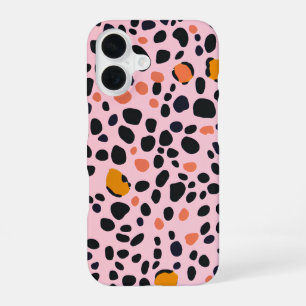 Funda Para iPhone 16 Animal leopardo rosa