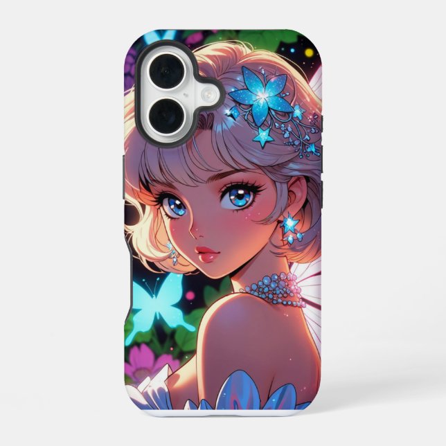 Funda Para iPhone 16 Anime (Reverso )