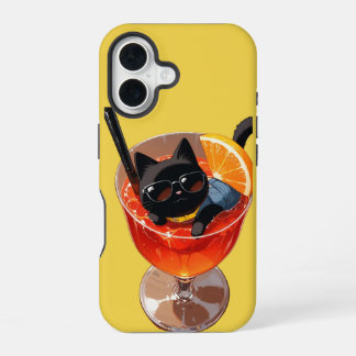 FUNDA PARA iPhone 16 ANIME GATO NEGRO 
