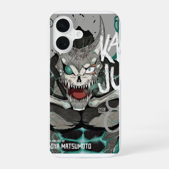 Funda Para iPhone 16 anime-inspired monster design (Reverso )