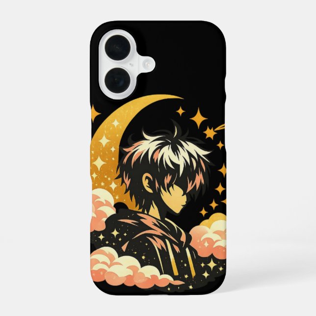 Funda Para iPhone 16 Anime Moonlight – Aesthetic Anime Design (Reverso )