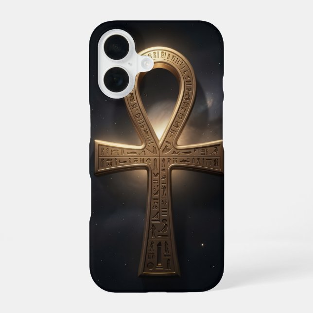 Funda Para iPhone 16 Ankh Symbol Bedeutung – Schlüssel des Lebens´2 (Reverso )