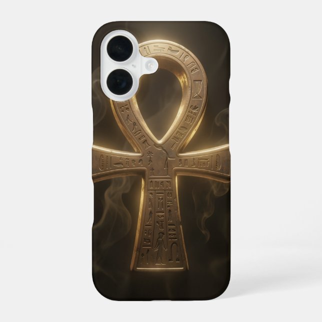 Funda Para iPhone 16 Ankh Symbol Meaning – Key of Life´1 (Reverso )