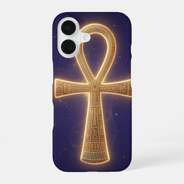 Funda Para iPhone 16 Ankh Symbol Meaning – Key of Life´3 (Reverso )