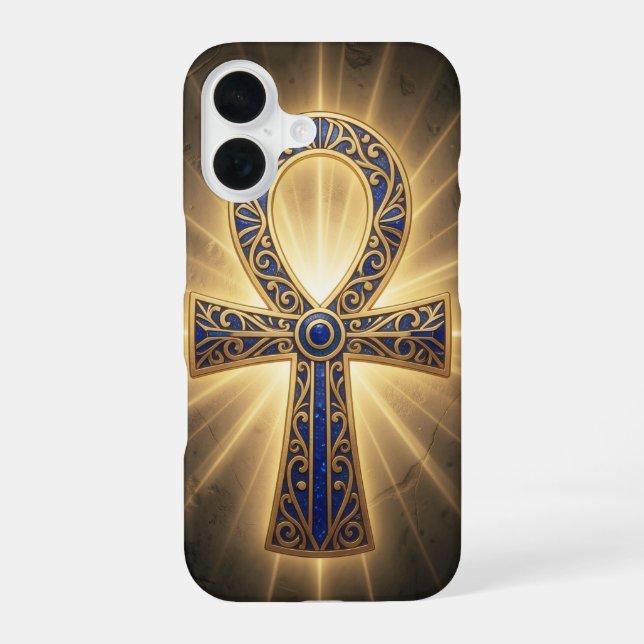 Funda Para iPhone 16 Ankh Symbol Meaning – Key of Life´4 (Reverso )