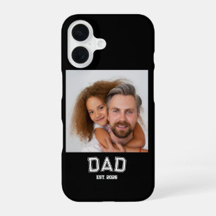 Funda Para iPhone 16 Año Establecido Padre Mínimo Foto Nuevo Padre