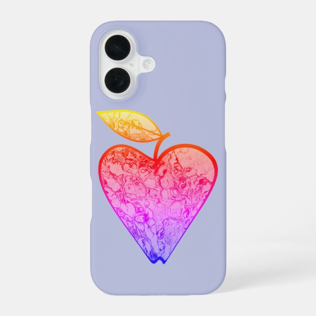 Funda Para iPhone 16 Apfel in Herzform (Reverso )