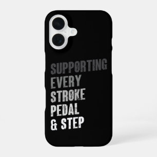 Funda Para iPhone 16 Apoyando cada golpe pedal y paso - Multideporte