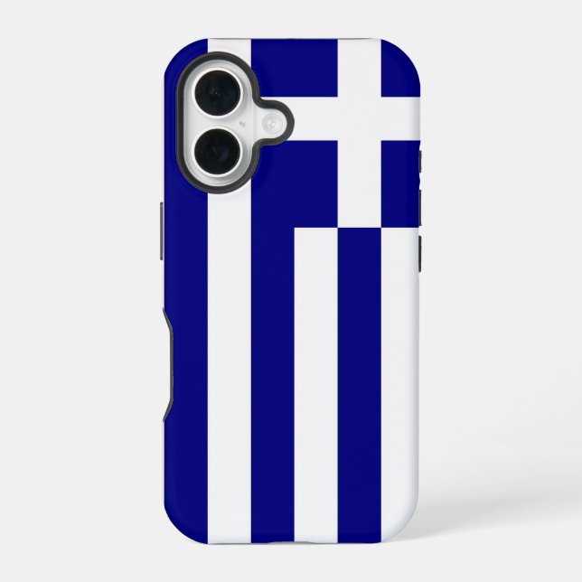 Funda Para iPhone 16 Apple iPhone 16 Case-Mate with Greece flag (Reverso )