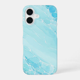 Funda Para iPhone 16 Aquatic Flow - Rippling Water Art Phone Case