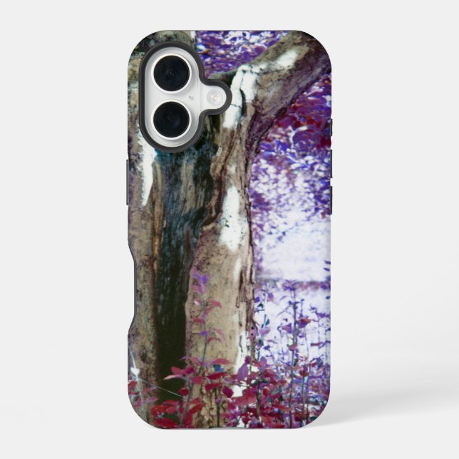 Funda Para iPhone 16 Árbol místico (Reverso )