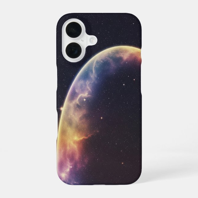 Funda Para iPhone 16 Arco Cósmico Vintage (Reverso )