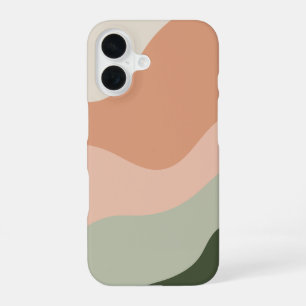 Funda Para iPhone 16 Arco de flujo de color boho