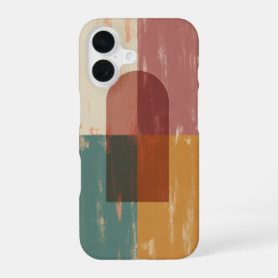 Funda Para iPhone 16 Arco geométrico abstracto vintage