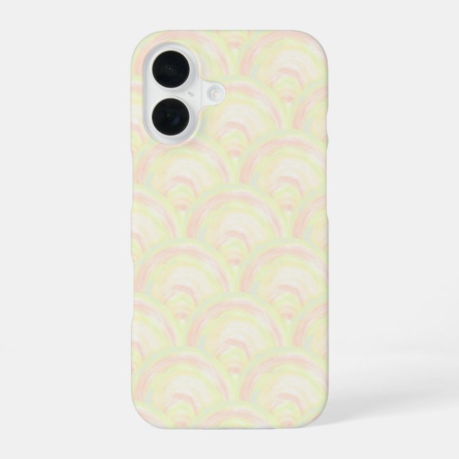 Funda Para iPhone 16 Arcoíris de Verano  (Reverso )