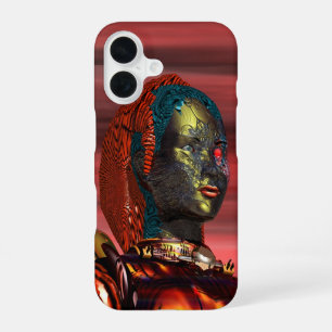 Funda Para iPhone 16 ARES - RETRATO CYBORG Ciencia Ficción