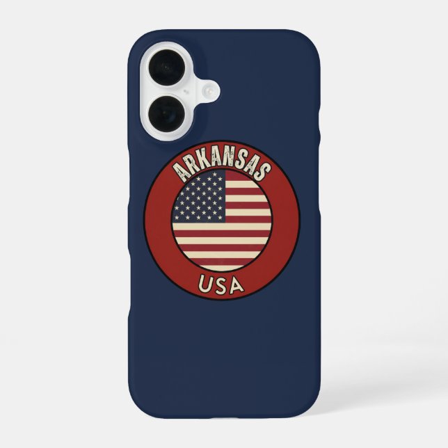 Funda Para iPhone 16 Arkansas (Reverso )