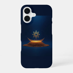 Funda Para iPhone 16 Armonía Dorada – Resonancia Divina del Shree Yantr