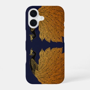 Funda Para iPhone 16 Art Nouveau Peacock Will Bradley