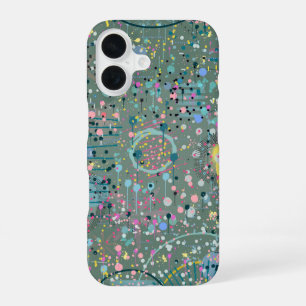 Funda Para iPhone 16 Arte abstracto: A través de la pradera