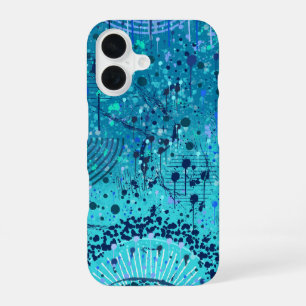 Funda Para iPhone 16 Arte abstracto: Sinfonía en el mar
