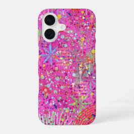 Funda Para iPhone 16 Arte abstracto: Sueños de verano