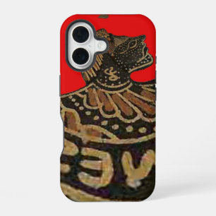 Funda Para iPhone 16 Arte cultural de títeres de sombra javanesa de Ind