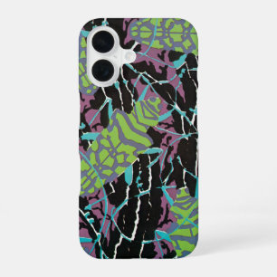 Funda Para iPhone 16 Arte Deco Vintage Jazz Pochoir Escarabajos en Jard