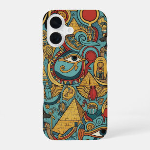 FUNDA PARA iPhone 16 ARTE EGIPCIO TRADICIONAL