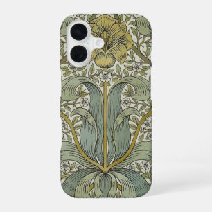 Funda Para iPhone 16 Arte floral amarillo de matorral primaveral de Wil
