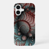 Arte fractal de fantasía vívida abstracta marrón a