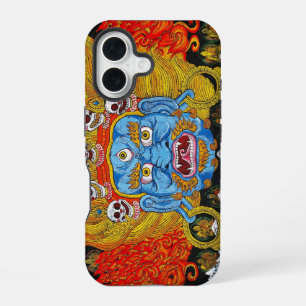 Funda Para iPhone 16 Arte genial de tatuaje de demonio thangka tibetano