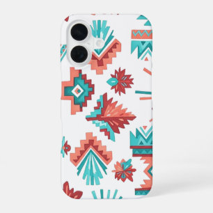 FUNDA PARA iPhone 16 ARTE INDÍGENA NAVAJO TRADICIONAL