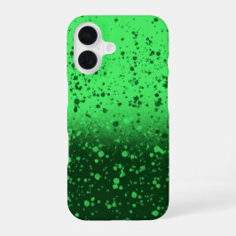 Funda Para iPhone 16 Arte minimalista esmeralda rico