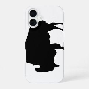 Funda Para iPhone 16 Arte Pop Buffalo Blanco Negro