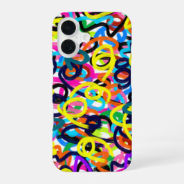 Funda Para iPhone 16 Arte pop negrita