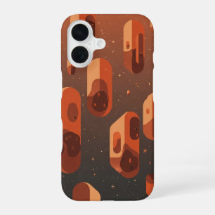 Funda Para iPhone 16 Asteroides Flotantes Vintage