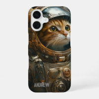 Astronauta del gato Steampunk personalizada